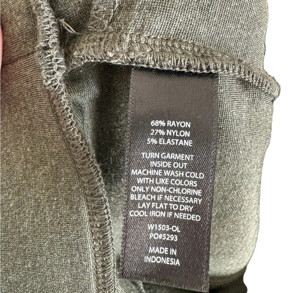 Betabrand Zippered Journey
Pants Olive Yoga Pants Dress Pants - Picture 9 of 9